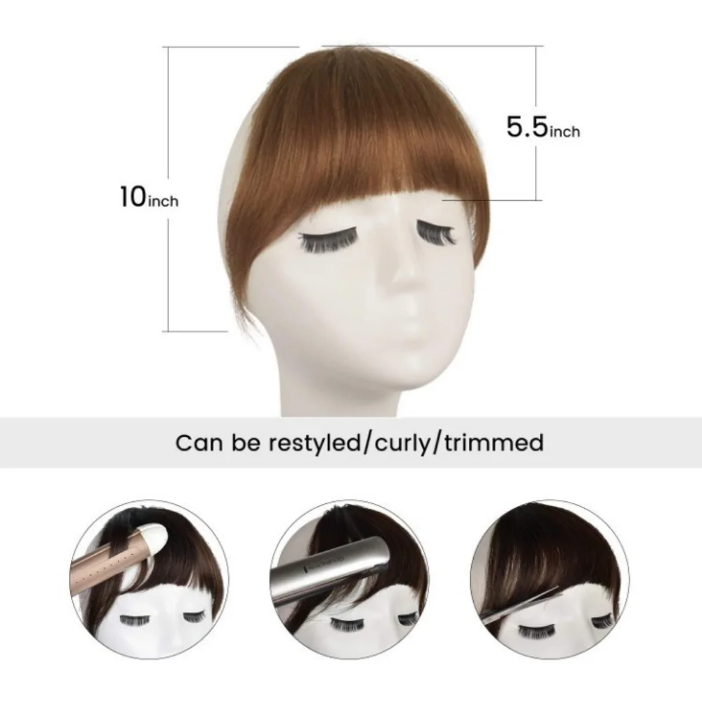 Blooming Hair Fringe Bang  Human Hair Exte…
